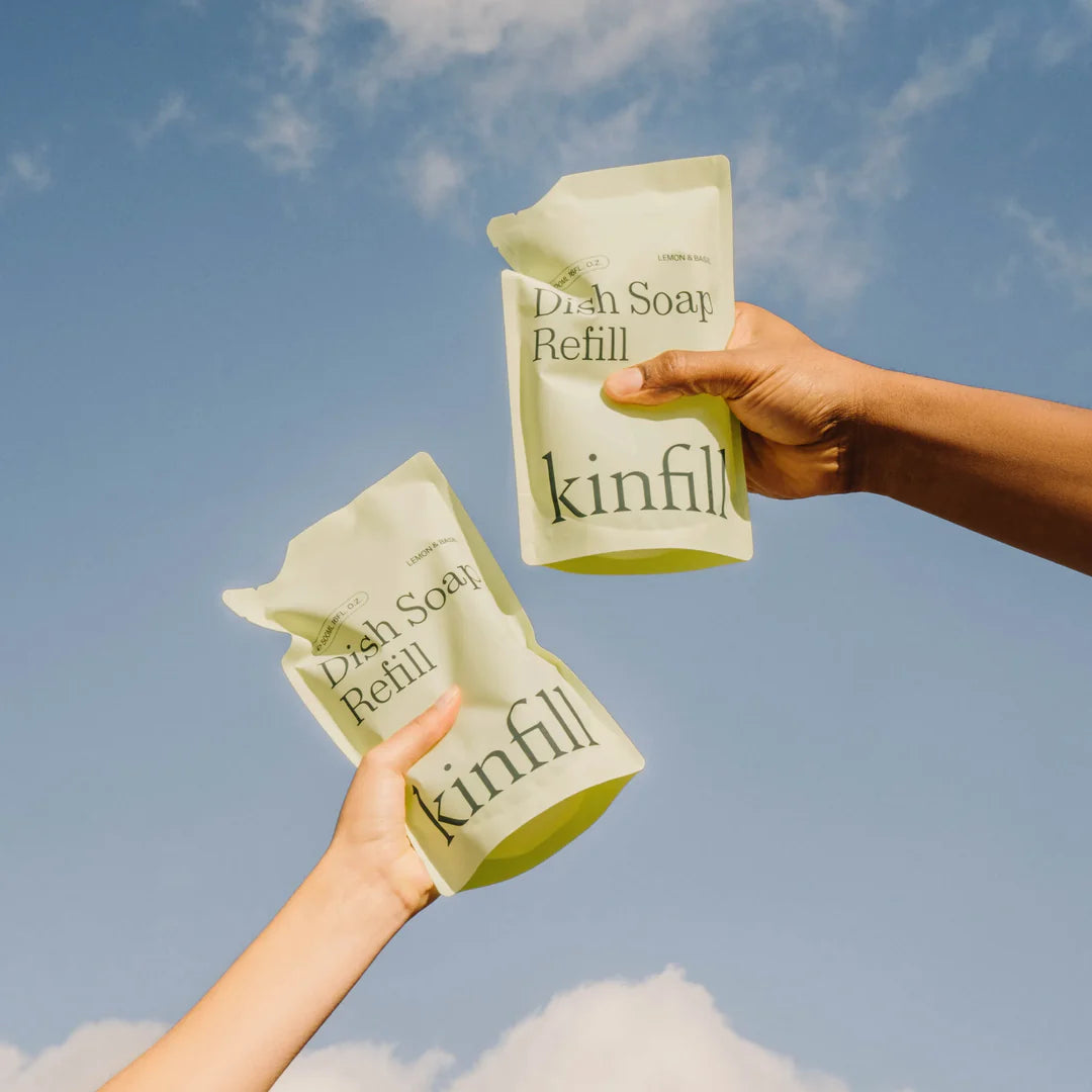 Kinfill - Dish Soap Refill - Lemon & Basil