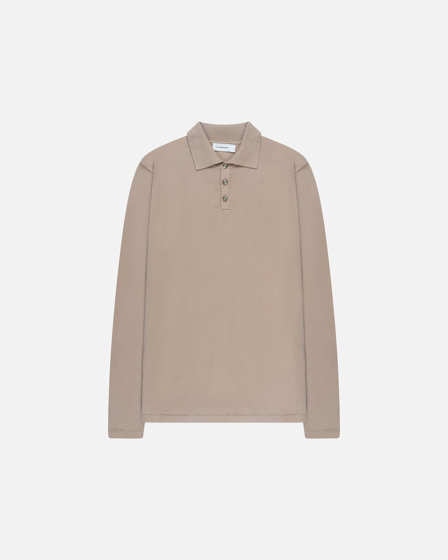 Kai Italian Knitted Long-Sleeve Polo