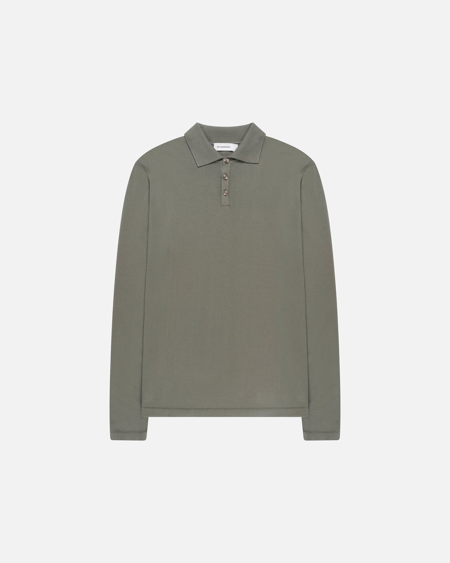 Kai Italian Knitted Long-Sleeve Polo