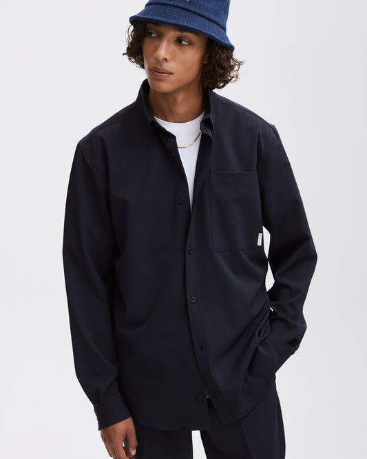 Secret Cool Wool-button-up shirt