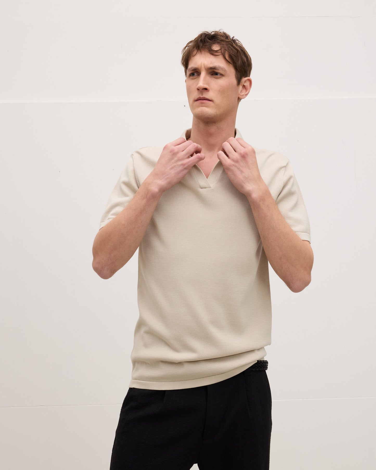 Paolo Italian Textured Polo