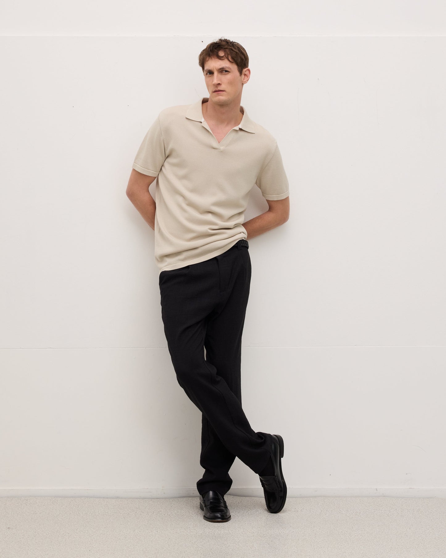 Paolo Italian Textured Polo