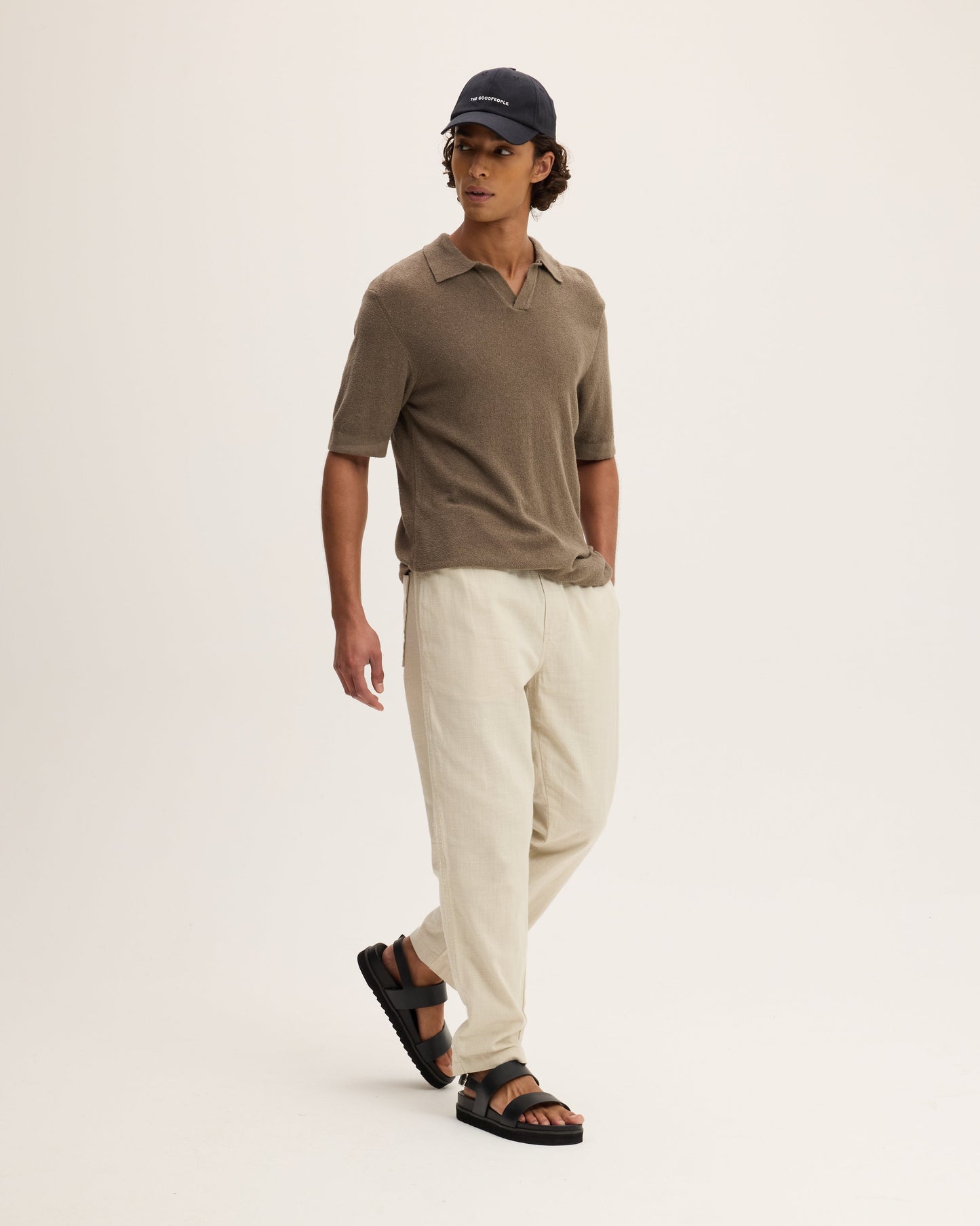 Boucle Knit Polo