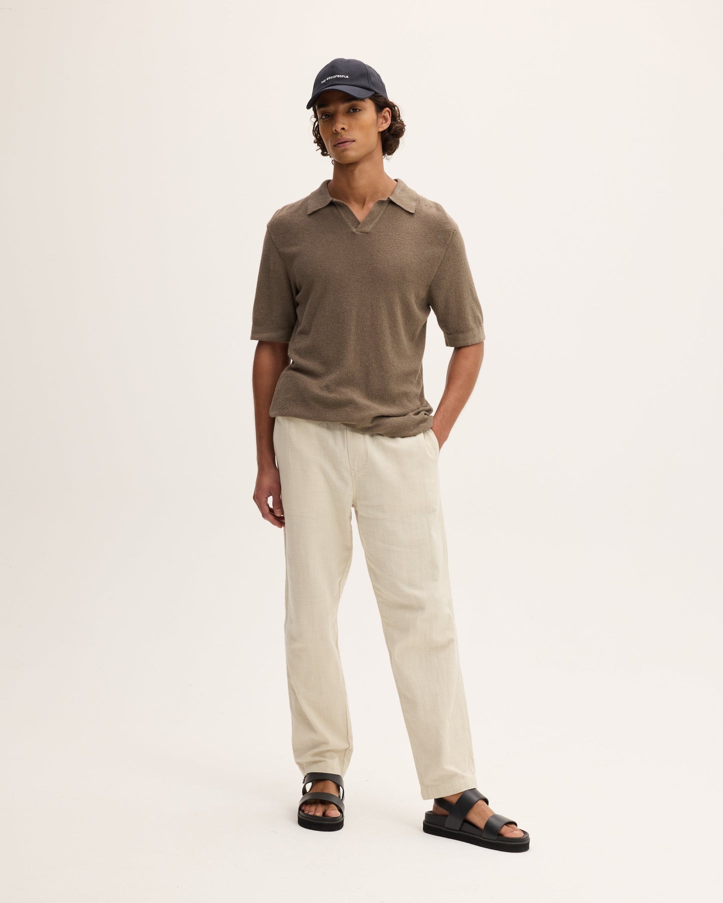 Boucle Knit Polo