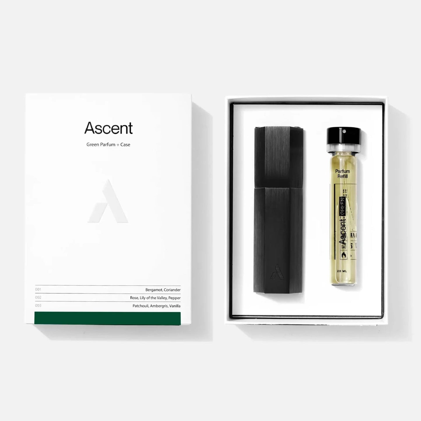 Ascent - Case & Parfum Refill | Green