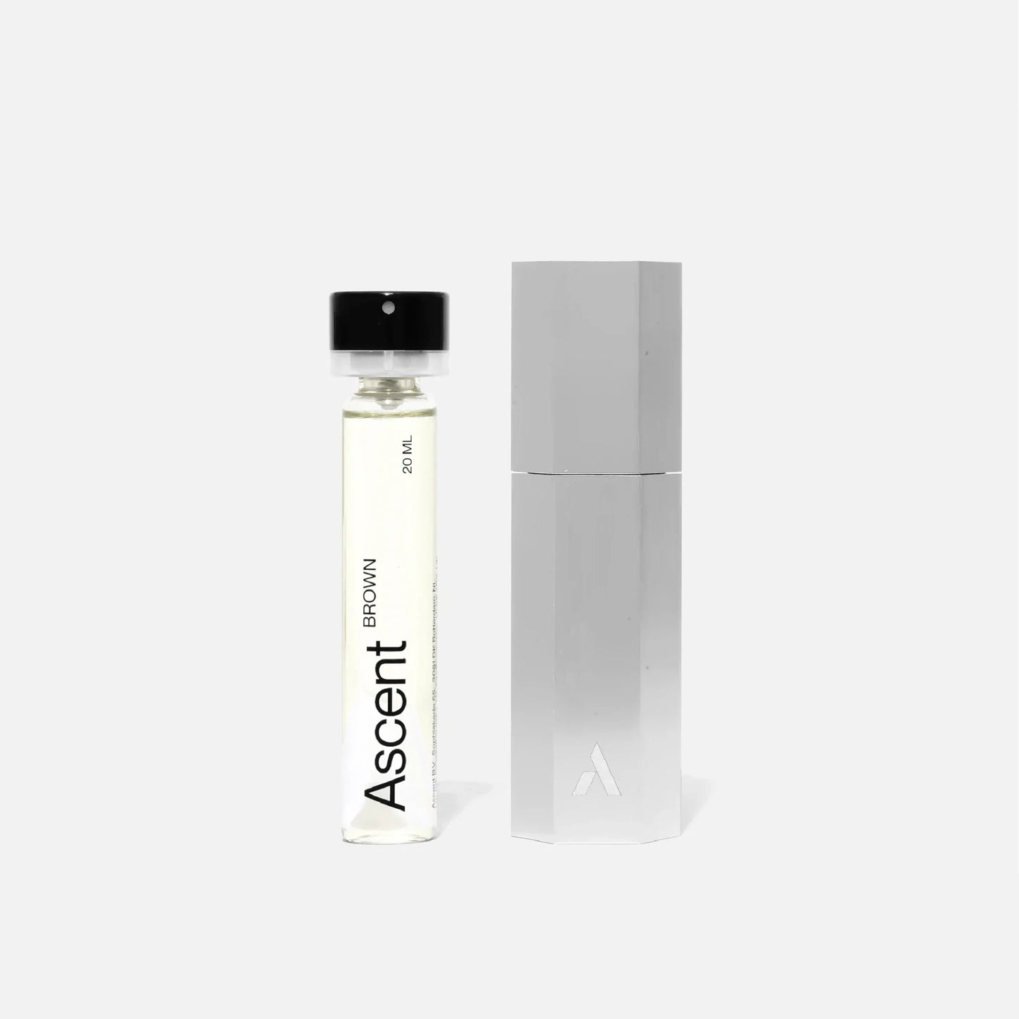 Ascent - Silver Case & Parfum Refill | Brown
