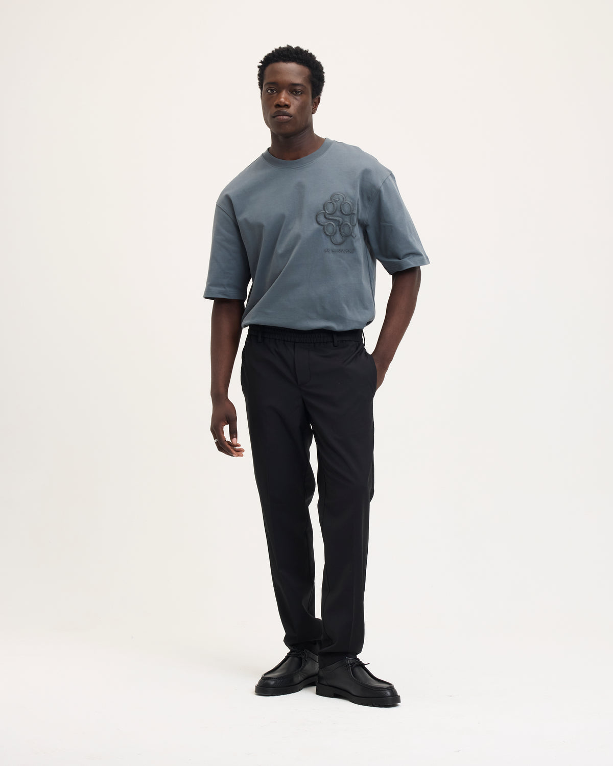Bien Straight Fit Trousers Black