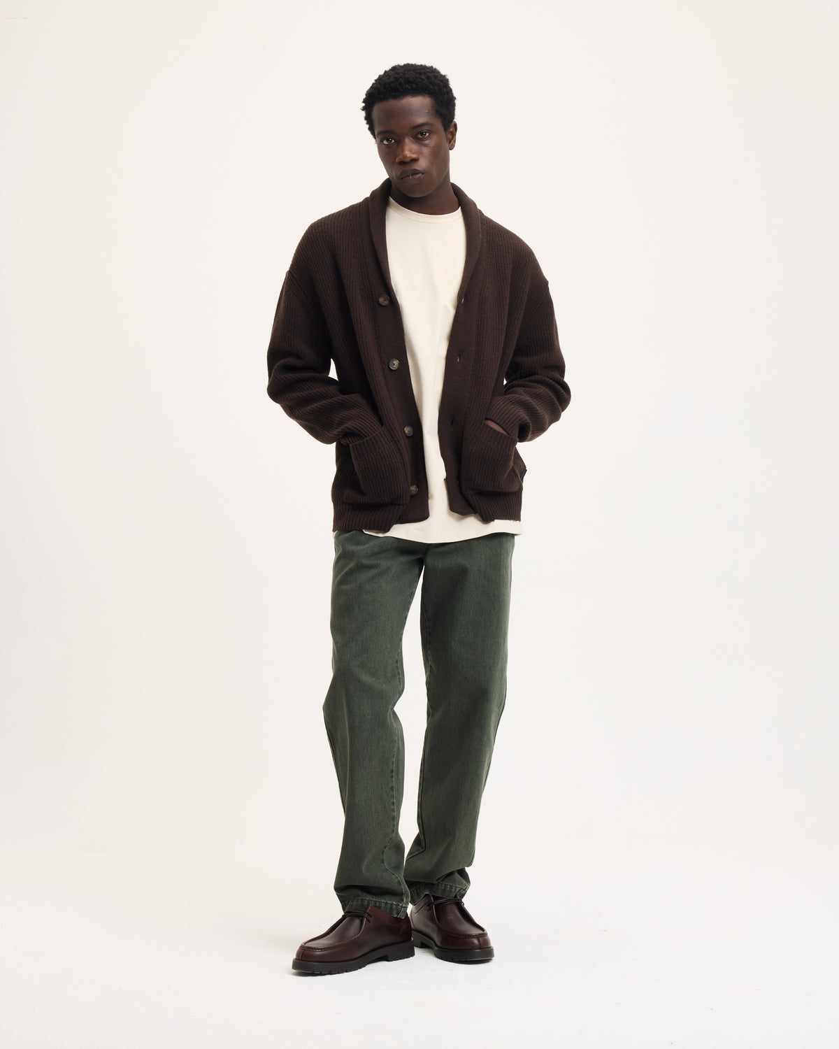 Kardigan Wool Knitted Vest