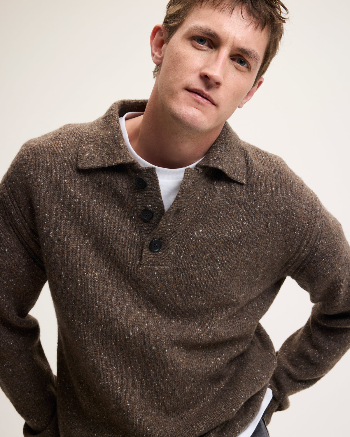 Kpolo Button Knit