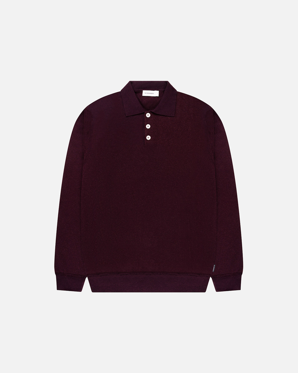 Kario Italian Knitted Long-Sleeve Polo