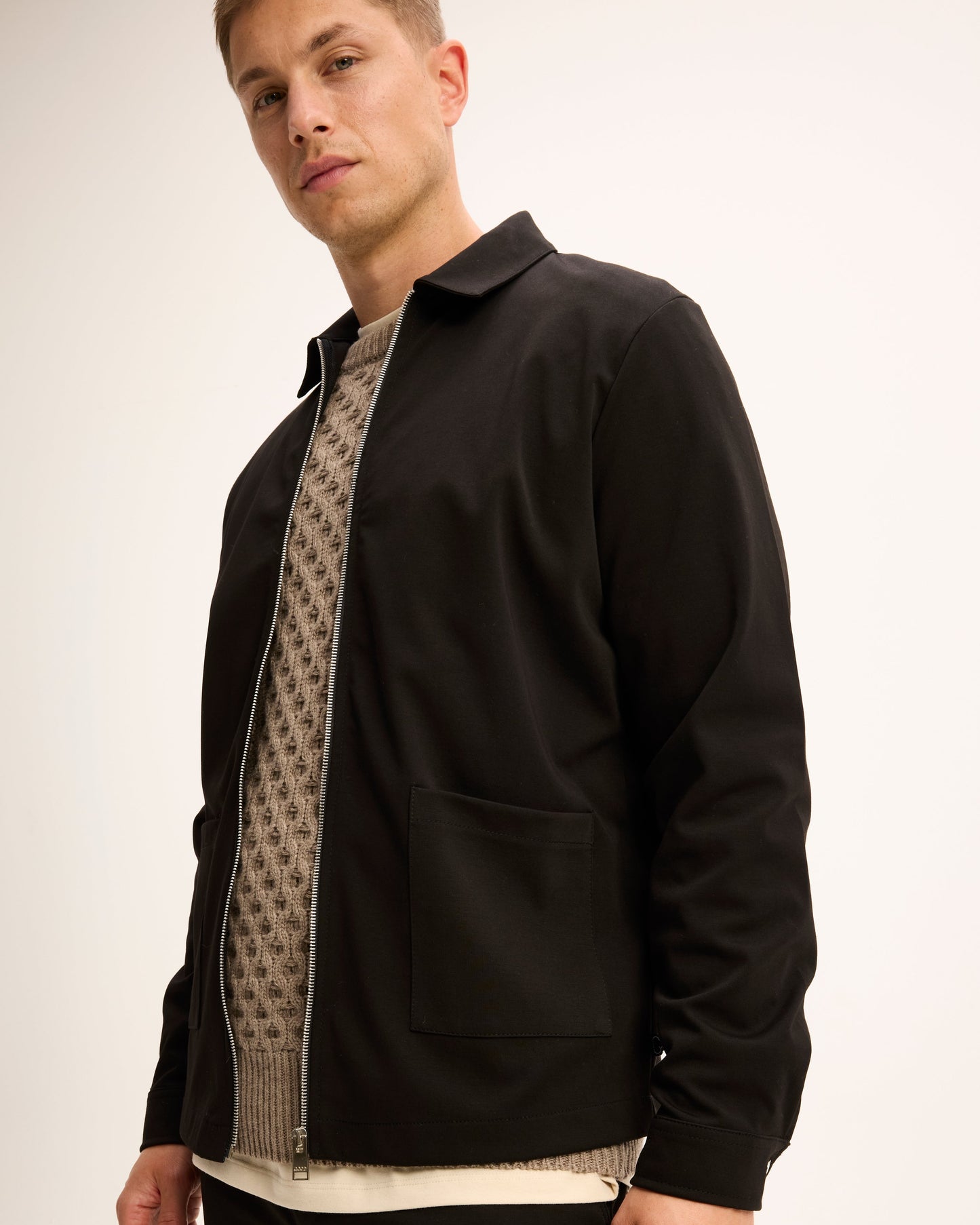 Lavi Zipper Jersey Shirt