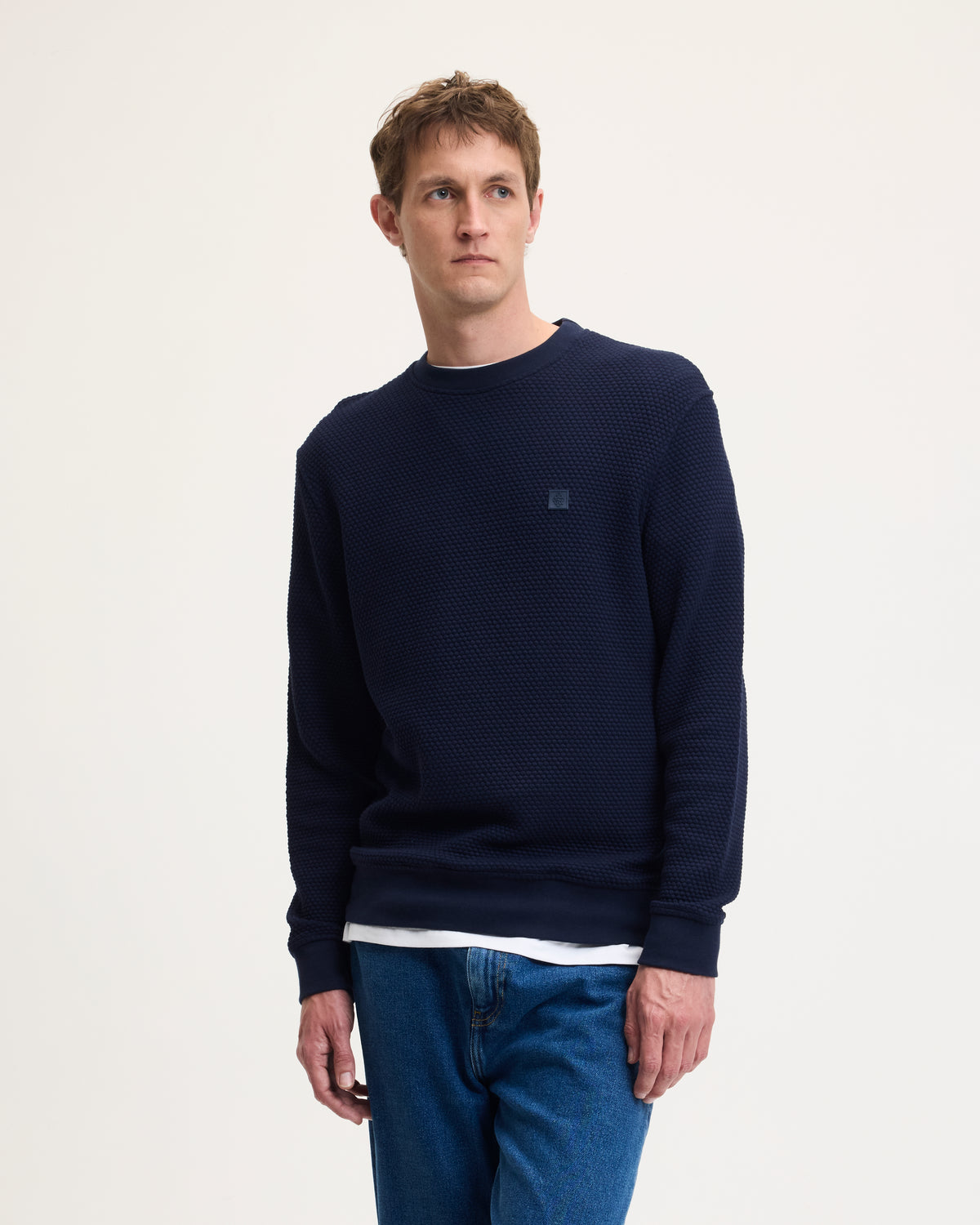 Leroy Rubber Patch Sweater
