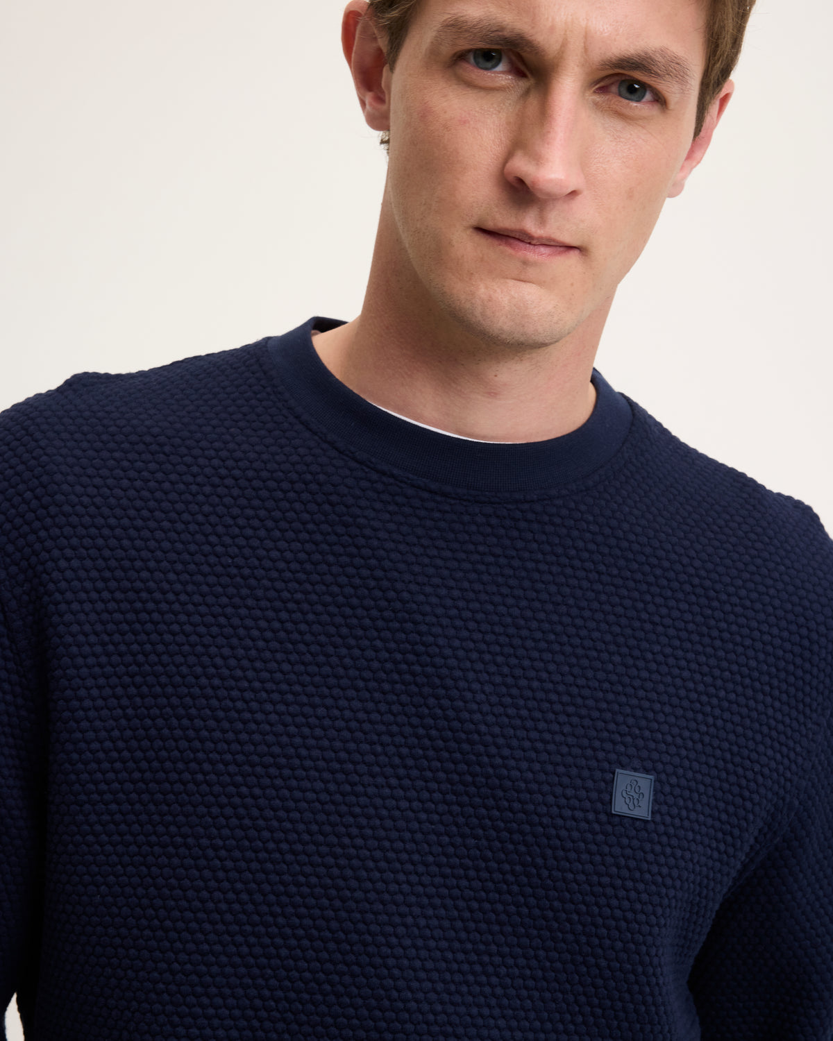 Leroy Rubber Patch Sweater