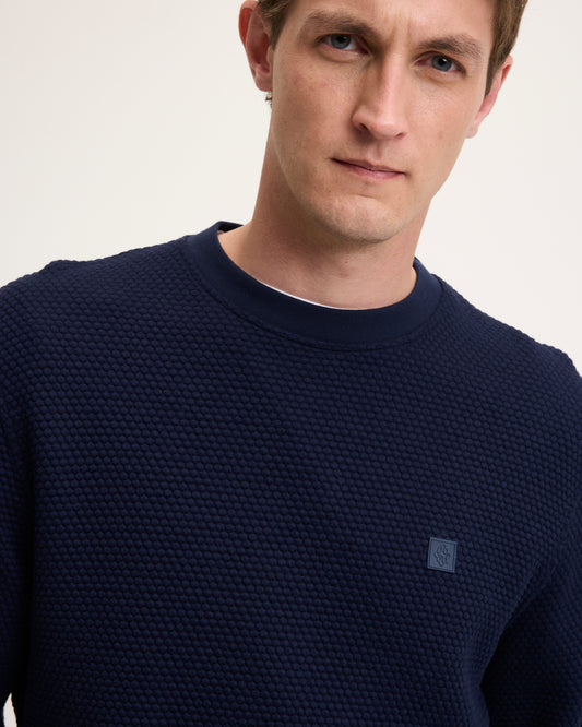 Leroy Rubber Patch Sweater