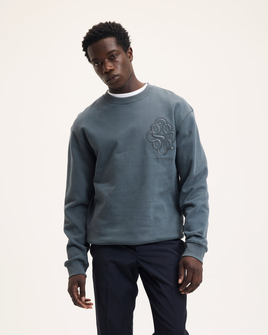 Lucas Embroidered Signature Sweater