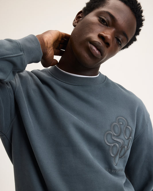 Lucas Embroidered Signature Sweater