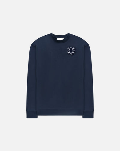 Logan Clover Patch Sweater