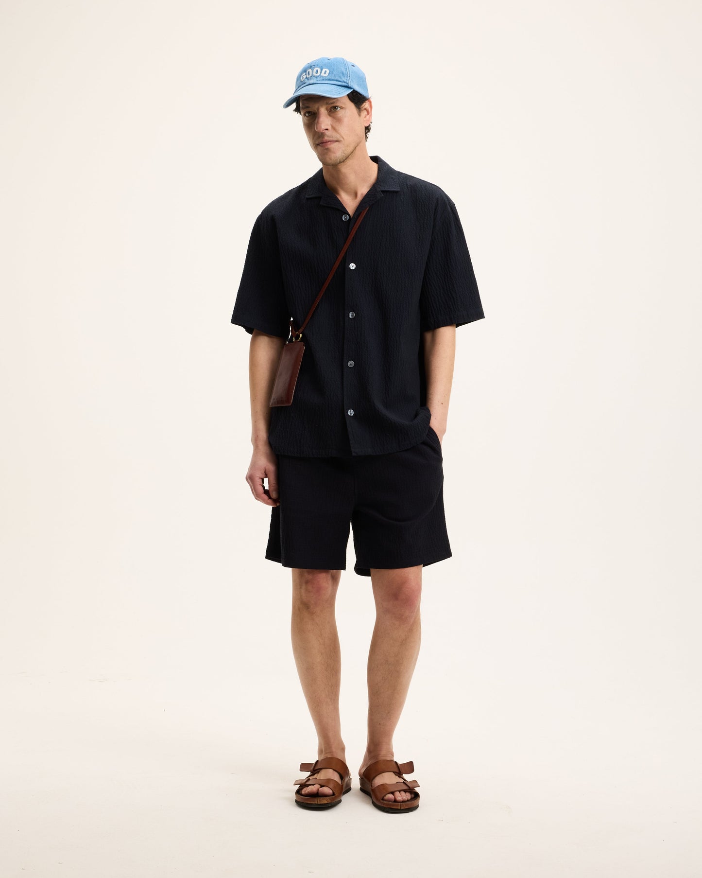 Slin Blend Seersucker Shirt