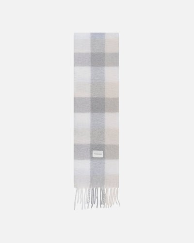 Wool Check Scarf