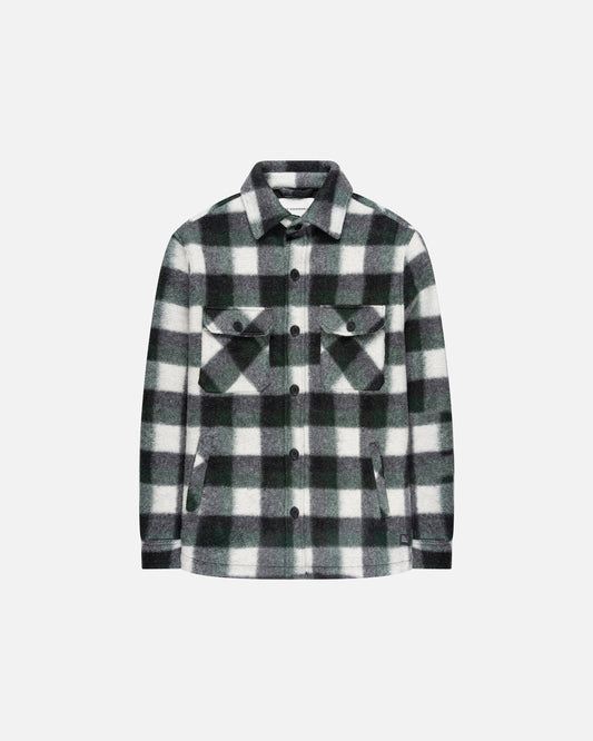 Sergio Wool Blend Check Jacket