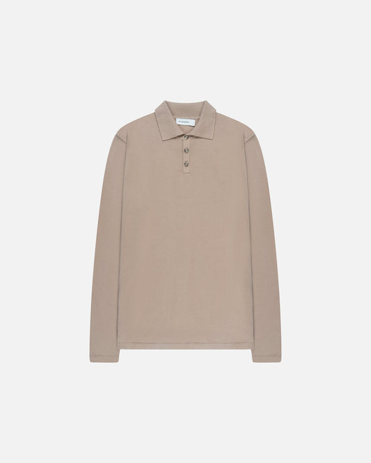 Kai Italian Knitted Long-Sleeve Polo