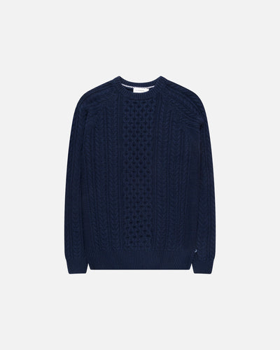 Kpattern knitted sweater