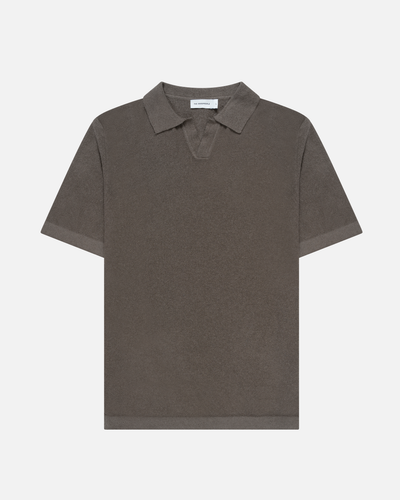 Boucle Knit Polo
